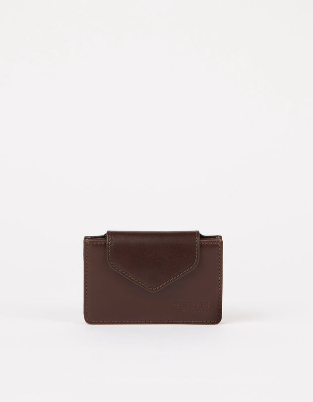 Harmonica Portemonnee Chocoladebruin