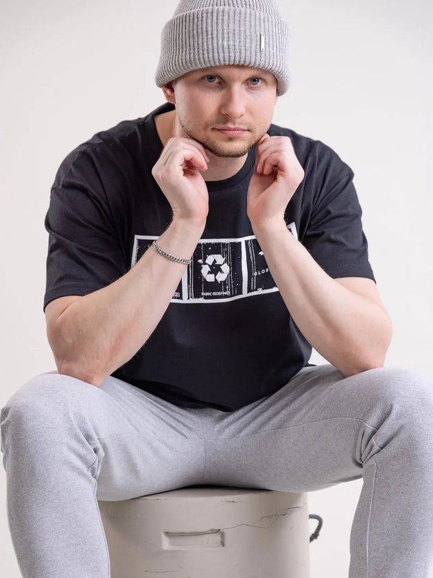 Lahukka T-shirt Zwart