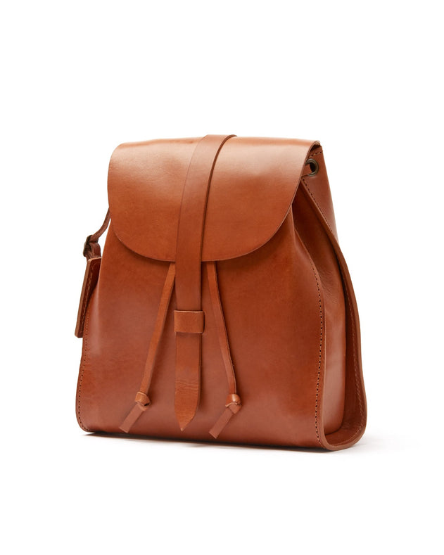 Mod 130 Cuoio Leren Rugzak Bruin
