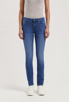 Faye Low Slim Jeans Authentic Indigo
