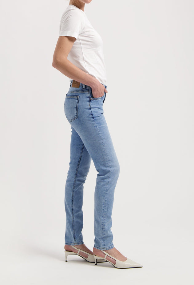Skyler Mid Skinny Jeans Original Stone