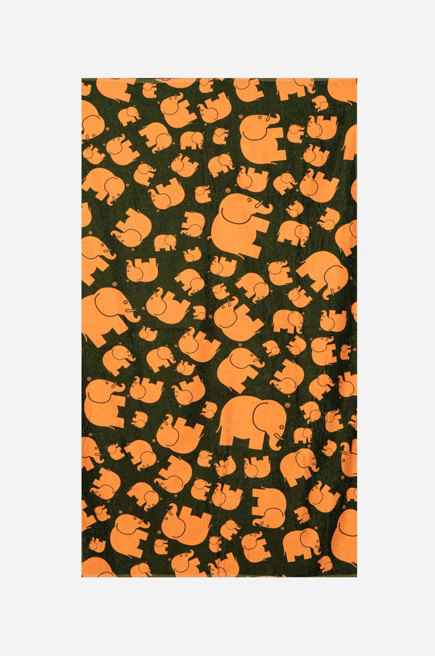 Manada Handdoek Donkergroen