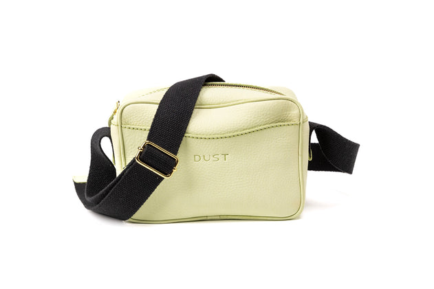 Sausalito Leren Crossbodytas Pistachio