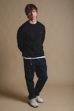 Organic Essential Sweater Zwart