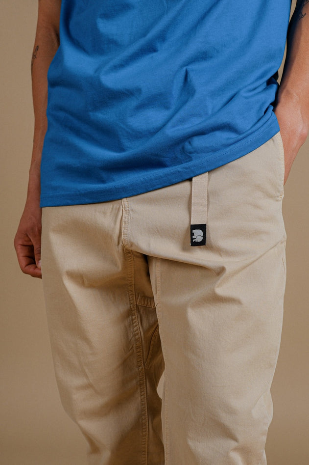 Ecodye Cotton Climber Broek Sand