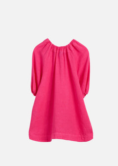 Pouch Blouse Flow Pink