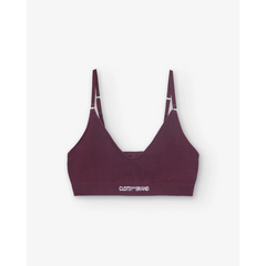 Clotsy Brand Bralette Burgundy