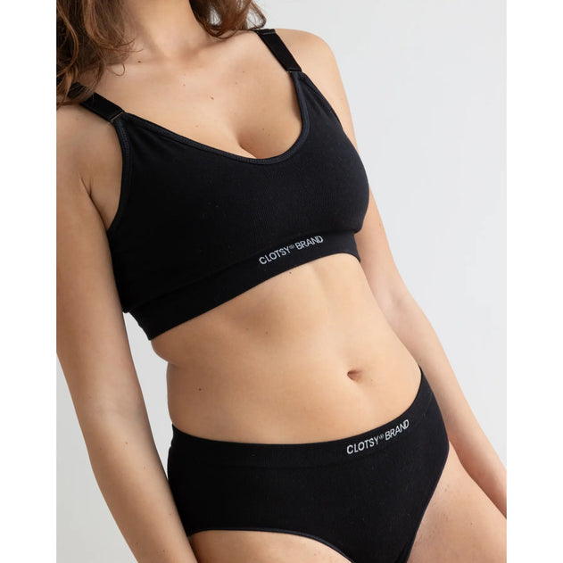 Clotsy Brand Sublime Bralette Black