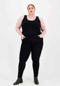 Legging+ Stretch Jeans Black
