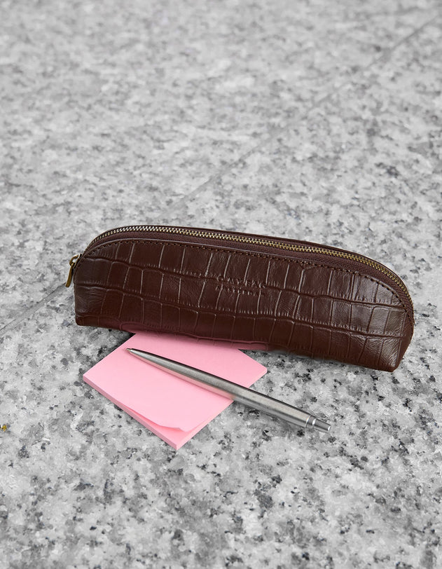 O My Bag Etui Klein Chocoladebruin