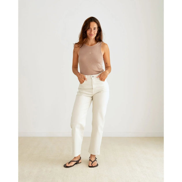 Nuria Jeans White