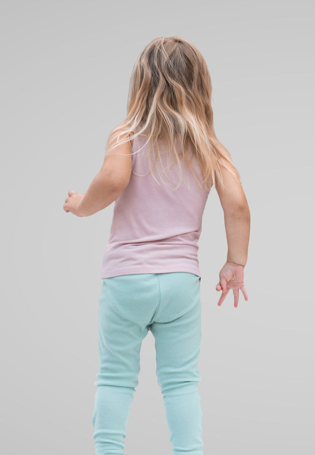 Kids' Merino Top Rosa