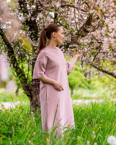 Boxy Dress Pink