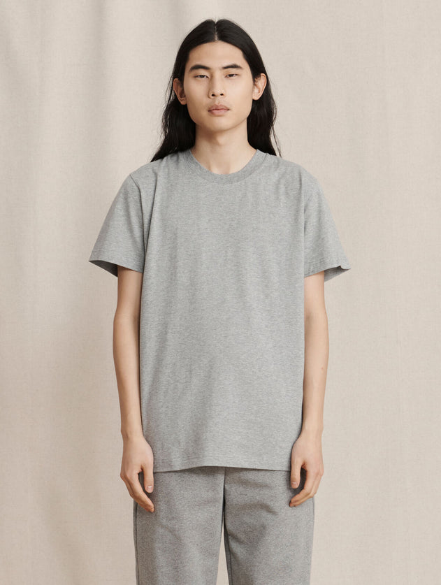 Classic T-Shirt Light Melange Grey