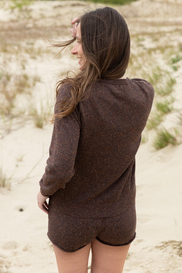 Sabbia Cardigan Chocolate