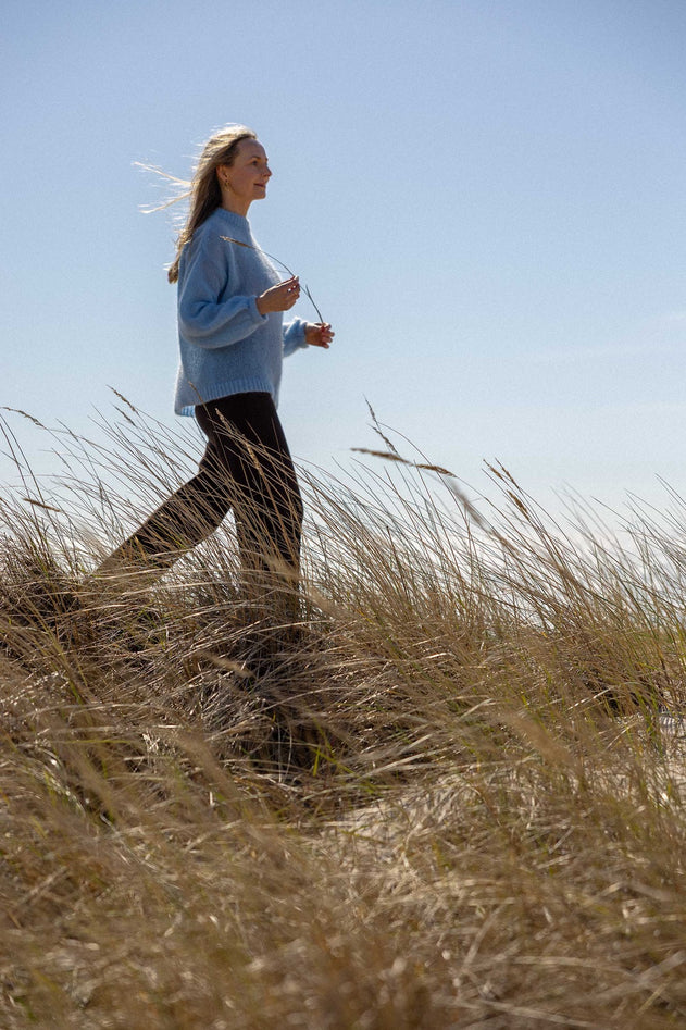 Melody Mohair Jumper Sky Blue