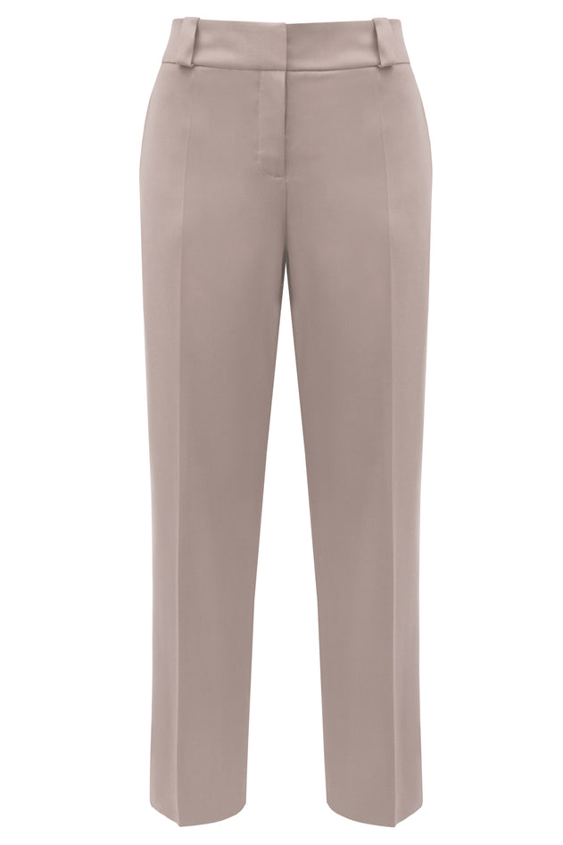 Cigarette Pants Beige