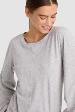 Thelma Top Grey Melange
