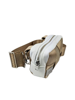 Sahara Bag Beige and White