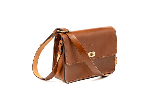 Santa Fe Leren Crossbodytas Bruin