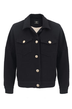 Enteliér Tweed Jacket Black