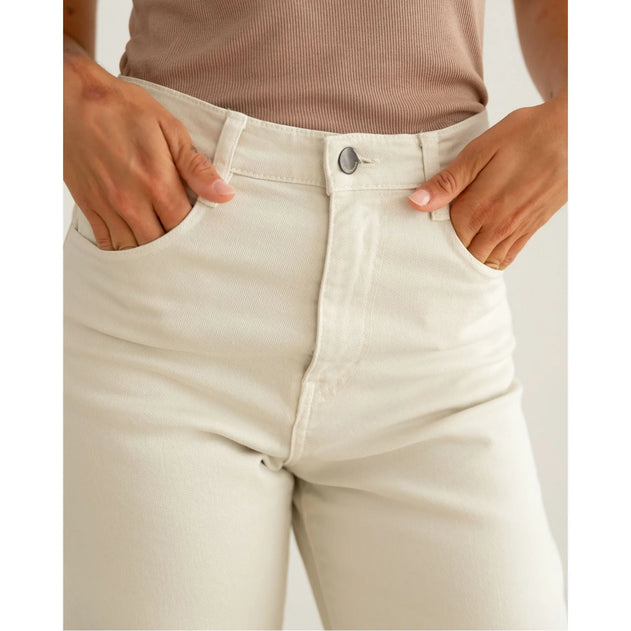 Nuria Jeans White