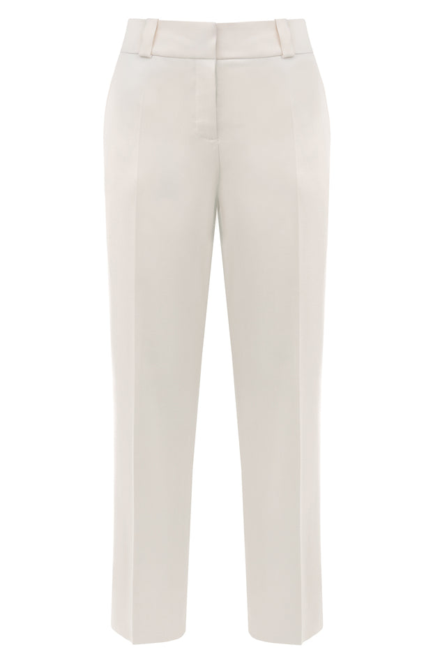 Cigarette Pants Ecru