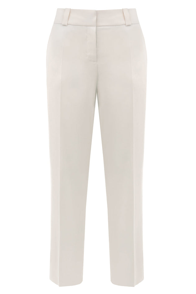 Cigarette Pants Ecru
