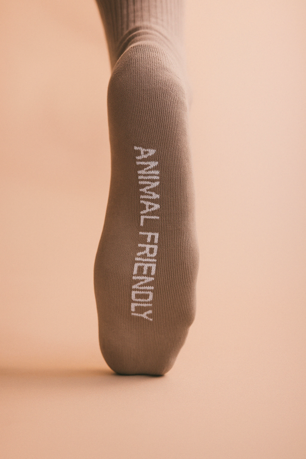 Animal Friendly Sock Beige