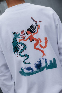 Battle Royale Long Sleeve T-Shirt White