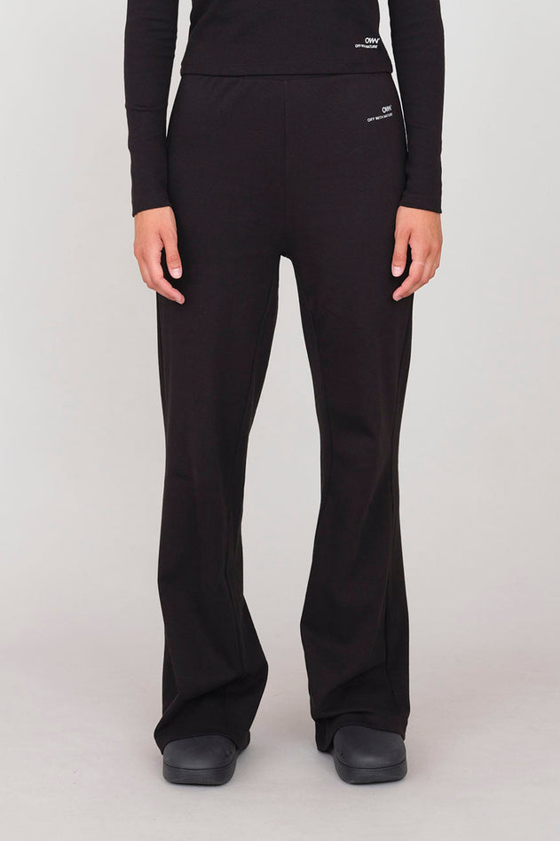 Interlock Palazzo Pants Black