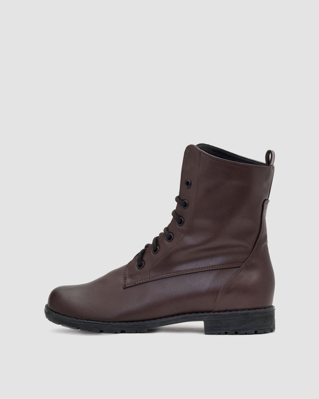 Women's Worker Boots No. 2 Chocolate Dark Brown