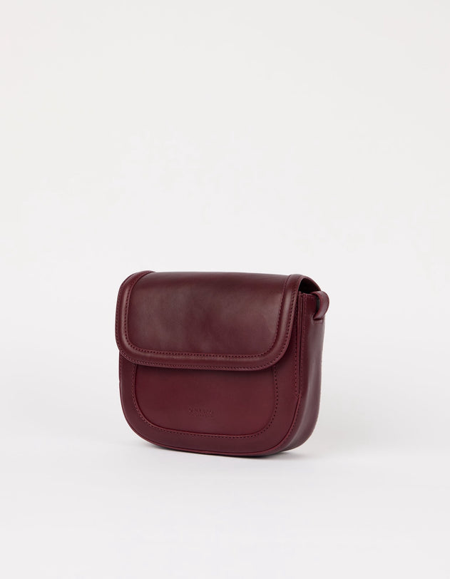 Nina Tas Donkerkersrood, Classic leer