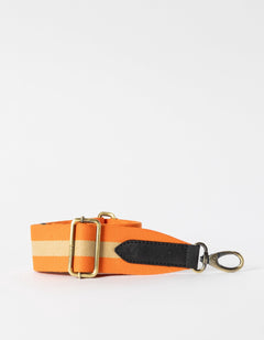 Striped Tasriem Oranje & Zwart
