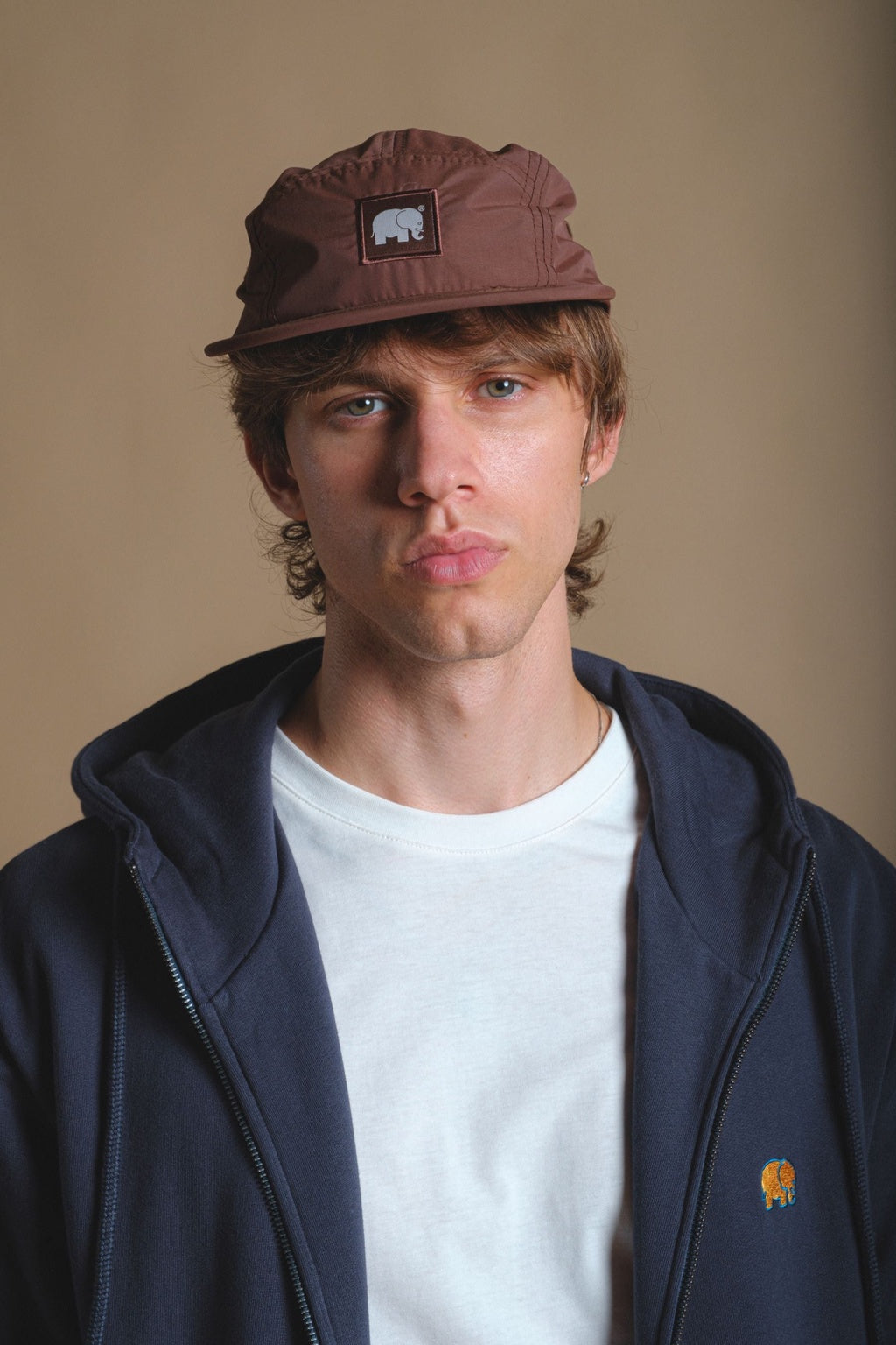 5 Panel Cap Espresso Bruin