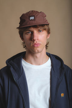 5 Panel Cap Espresso Bruin