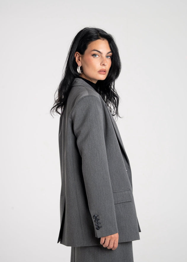Keanu Tailored Blazer Grey