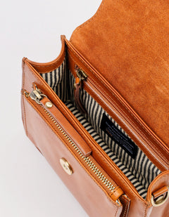 Harper Mini Tas Cognac