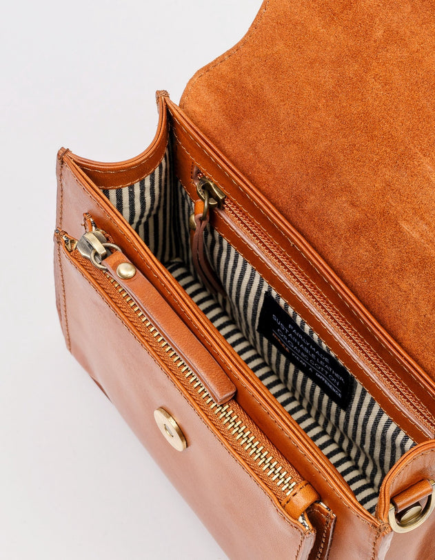 Harper Mini Tas Cognac