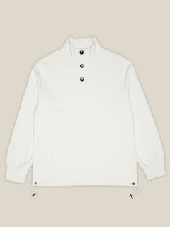 Organic Cotton Stand-Up Collar Sweatshirt