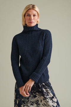 Utö Merino Sweater Archipelago Sea Blue