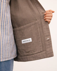 Light Overjacket Washed Brown