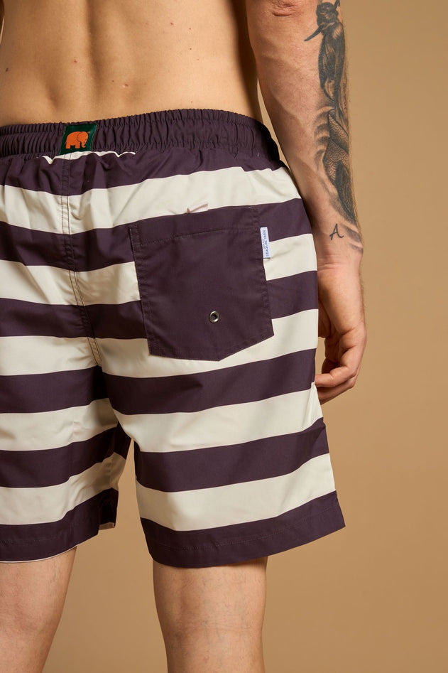 Owari Zwemshort Grape Red