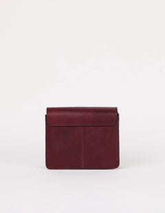 Audrey Mini Tas Donkerkersrood