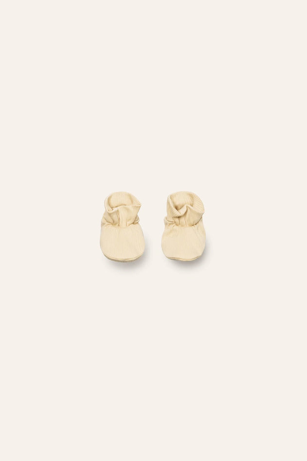 Baby's Booties Light Yellow