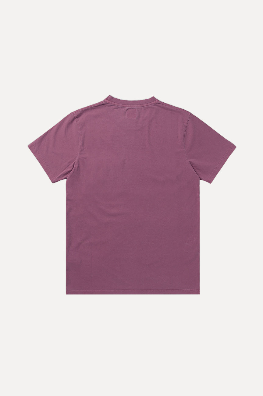 Garza Pigment Dyed T-shirt Garnacha Red