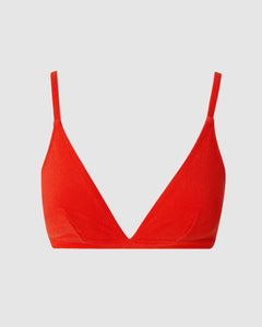 Driehoek Bikini Top Papaya