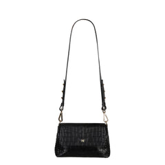 Mini Flap Bag No. 802 Croco Black