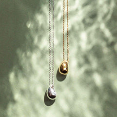 Big Drop Necklace Gold