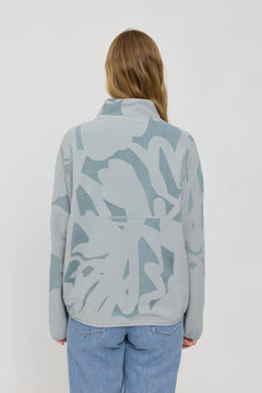 Nash Printed Half Zip Fleece